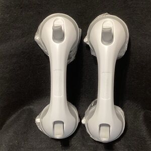 2  Hand or Foot Rest White  Suction Cup Grab Bars
